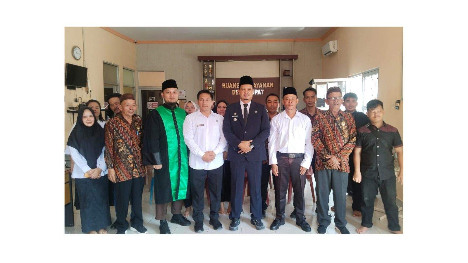 Pelantikan BPD PAW Desa Cupat