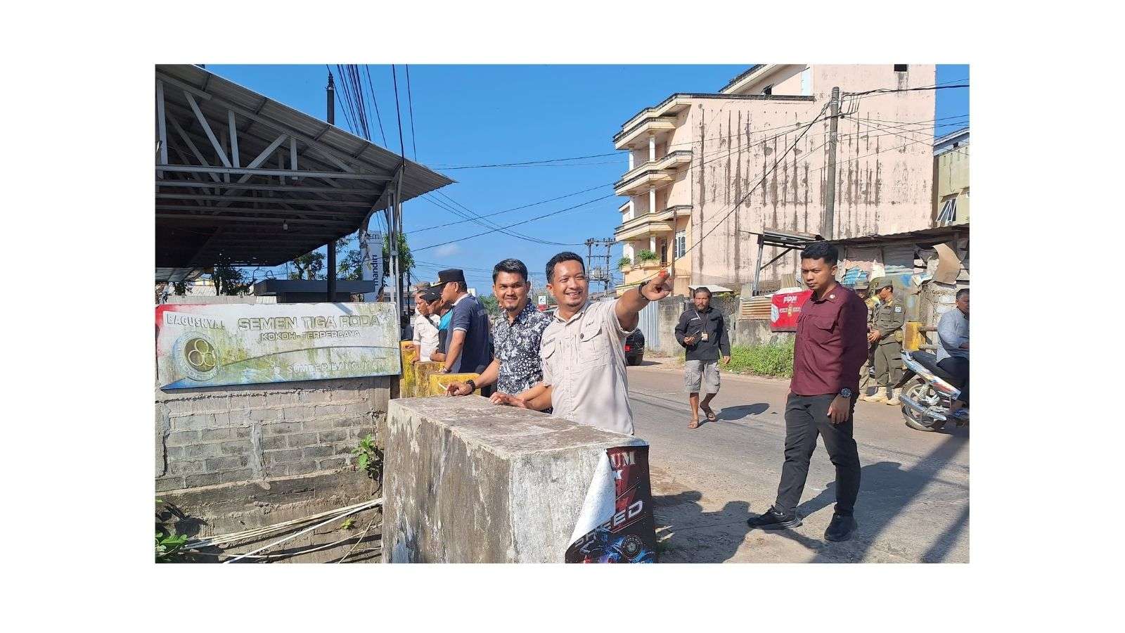 Peninjauan Pasar dan Kopi Pagi bersama Wakil Bupati Kabupaten Bangka Barat