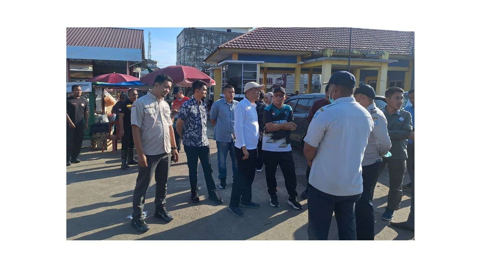 Peninjauan Pasar dan Kopi Pagi bersama Wakil Bupati Kabupaten Bangka Barat
